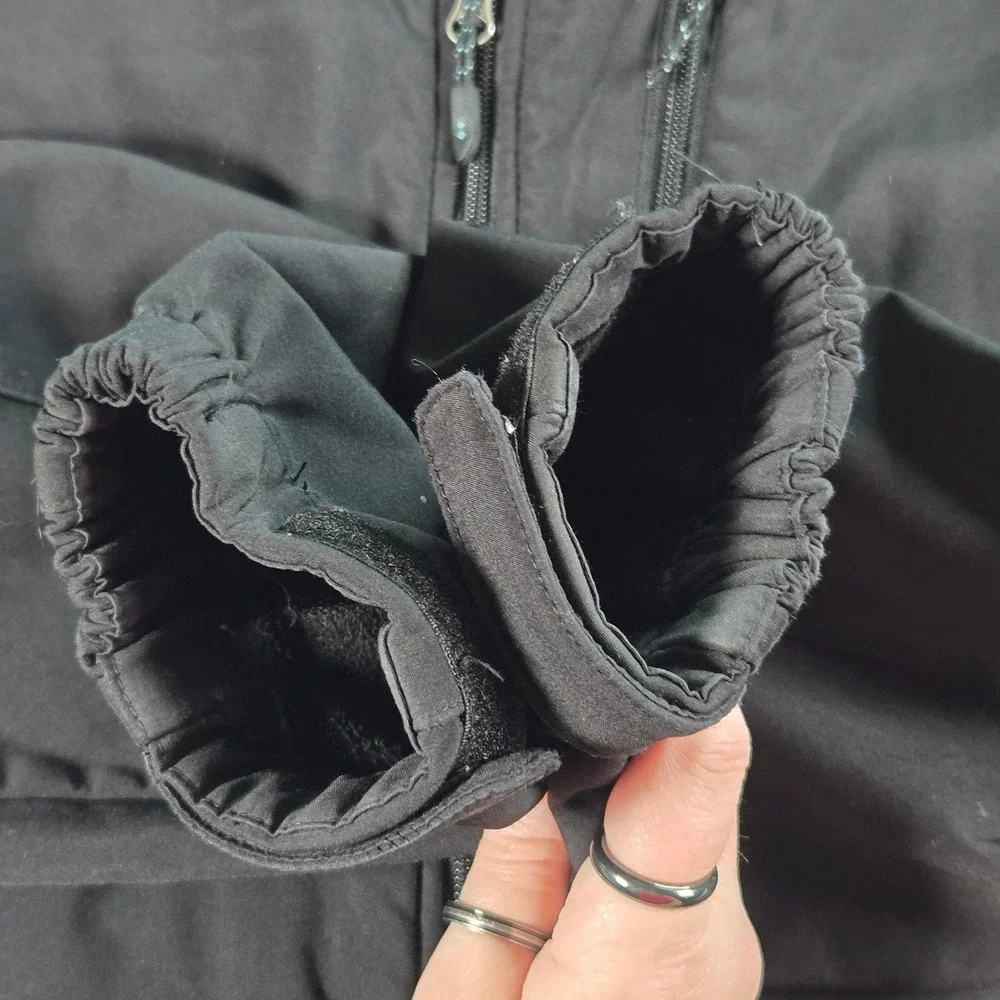 Black Diamond Double Diamond Softshell‎ Full Zip Jacket Mens size Large